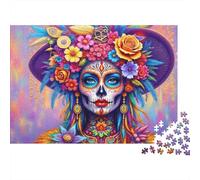 Día del Arte Muerto_1 Rompecabezas 1000 Piezas Cartón Resistente para Adultos Y Niños 12+, Antiestrés, Decoración De Pared, Relax Máximo para Tiempo Familiar 70x50cm/1000pcs