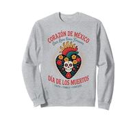 Día del Corazón Mexicano de los Muertos - El Amor Vive Sudadera