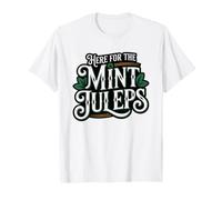 Día del Derby Mint Julep Sureña Primavera Camiseta