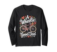 Día del Padre "A Wheelie Good Dad" Ciclismo Manga Larga