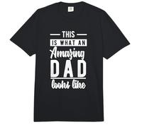 Día del Padre Así es un papá increíble Parece Comfort Colors Adult Heavyweight T-Shirt