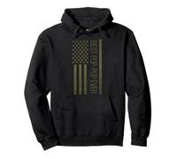 Día del Padre Best Pop-Pop Ever Bandera de Estados Unidos Grandpa Papa Pops Sudadera con Capucha