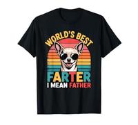 Día del Padre Divertido Refrán Chihuahua Perro Papá Camiseta