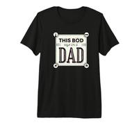 Día del Padre Este Cuerpo Pertenece a un papá papá Divertido Camiseta Premium