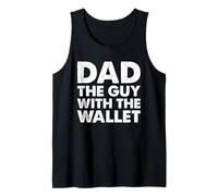 Día del Padre Funny Dad The Guy with The Wallet For Men Camiseta sin Mangas