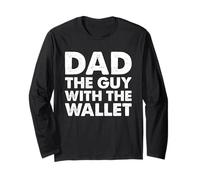Día del Padre Funny Dad The Guy with The Wallet For Men Manga Larga