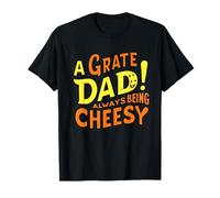 Día del Padre Grate Dad Cheese Pun Siempre Siendo Cheesy Chistes Camiseta
