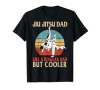 Día del Padre Jiu Jitsu Papá Entrenamiento Padre Vintage Divertido Camiseta