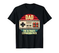 Día del Padre Papá The Ultimate Expansion Pack Gamer para Hombres Camiseta