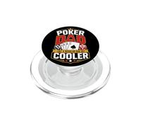 Día del Padre Poker Papá como un papá Normal Pero Mucho más Fresco PopSockets PopGrip para MagSafe