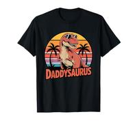 Día del Padre T Rex Dinosaurio Hombres Papi Saurus Camiseta