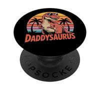 Día del Padre T Rex Dinosaurio Hombres Papi Saurus PopSockets PopGrip Adhesivo