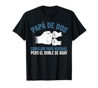 Día Del Padre Un Papá Normal Pero El Doble De Guay Camiseta