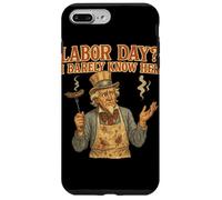 Día del Trabajo apenas conoce su divertido gráfico de humor de barbacoa Carcasa para iPhone 7 Plus/8 Plus