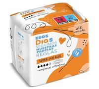 DIA ESOS DÍAS compresas ultrafinas super con alas paquete 14 uds