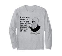 DÍA Internacional DE Charles Darwin 12 de febrero Manga Larga