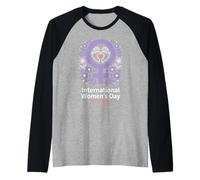 Día Internacional de Concienciación sobre la Iguald Camiseta Manga Raglan