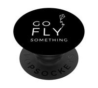 Día Internacional de la Cometa Go Fly Something PopSockets PopGrip Adhesivo