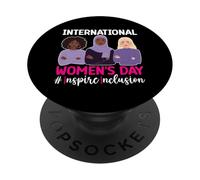Día Internacional de la Mujer #InspireInclusion PopSockets PopGrip Adhesivo