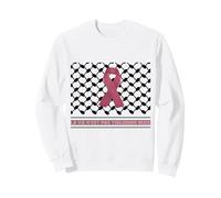 Día Internacional del Cáncer Octubre Rosa Palestina Apoyo Gratis Sudadera