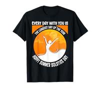 Día Más Largo Feliz Día del Solsticio de Verano Paganismo Camiseta