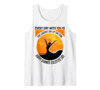Día más Largo Feliz Día del Solsticio de Verano Solsticio de Verano Pagano Camiseta sin Mangas
