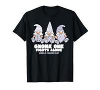 Día Mundial contra el Cáncer Gnomo Uno Lucha Solo Ponte Camiseta