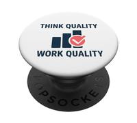 Día Mundial de la Calidad - Celebra la Excelencia | Regalo en el Lugar de Trabajo PopSockets PopGrip Adhesivo