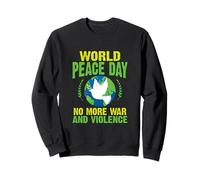 Día Mundial de la Paz No más Guerra y Violencia Paz Sudadera