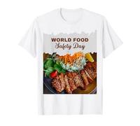 Día Mundial de la Seguridad Alimentaria 7 de Junio | Alimentos Seguros para una Vida Saludable Camiseta