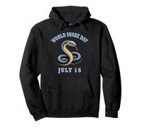 DÍA Mundial DE LA Serpiente 16 DE Julio Artístico Sudadera con Capucha