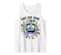 Día Mundial de los Animales Vida Silvestre Mundial Salvar la Tierra Camiseta sin Mangas