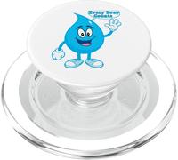 Día Mundial del Agua Salvemos El Agua Cada Gota Cuenta PopSockets PopGrip para MagSafe
