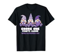 Día Mundial del Alzhéimer Gnomo Uno Lucha Solo Vístete de Camiseta