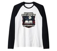 Día Nacional de Fettuccine Alfredo 7 de febrero Pasta Retro Camiseta Manga Raglan