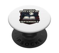 Día Nacional de Fettuccine Alfredo 7 de febrero Pasta Retro PopSockets PopGrip Adhesivo