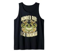 Día Nacional del Mono I Go Bananas Camiseta sin Mangas