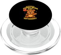 Día Nacional del Oso de Peluche 9 de septiembre Inspirado en el K-Pop Cute Bear PopSockets PopGrip para MagSafe