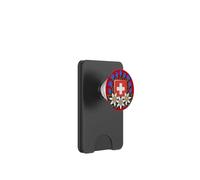 Día Nacional Suizo Bundesfeier Alpine Flowers PopSockets PopWallet para MagSafe