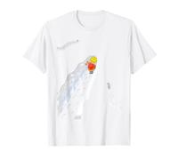 Día nevado, Dulce Invierno Nieve ventisca niño Escolar y Gatos Camiseta