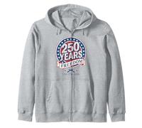 Día Patriótico Viral de la Independencia de Estados Unidos - 250 años de Libertad Sudadera con Capucha