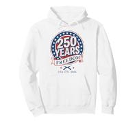 Día Patriótico Viral de la Independencia de Estados Unidos - 250 años de Libertad Sudadera con Capucha