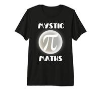 Día Pi Día de Las Matemáticas Místicas Ciencia y Luna Llena Matemáticas Camiseta Premium