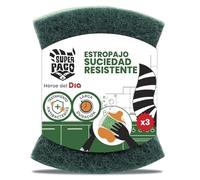 Dia Super Paco Estropajo Suciedad Resistente, 3 Uds