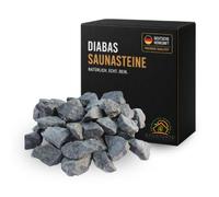 DIABAS - Piedras para sauna prelavadas, resistentes al calor, grano 50-80 mm (10 kg)