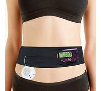 DiaBelt Cinturón de bomba de insulina para niños con ranuras para bomba diabética Banda de cintura ajustable T1D No-Bounce Soporte médico Accesorios para tubos CGM Epipen Niños Niñas Negro