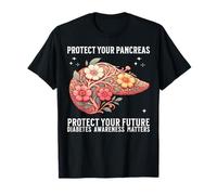 Diabetes Awareness Month Pancreatic Gifts for Diabetes Women Camiseta