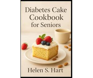DIABETES CAKE COOKBOOK FOR SENIORS: Delicious Low-Sugar Cake Recipes for Balanced Blood Sugar & Joyful Living