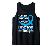 Diabetes Diciendo Hombres Mujeres Conciencia sobre la Diabetes Diabético Camiseta sin Mangas