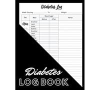 Diabetes Log Book: Blood Glucose Log Book | Blood Sugar Log Book to keep Blood Sugar Record | 2 Year Diabetic Record Log Book for Breakfast, Lunch, Dinner & Bedtime